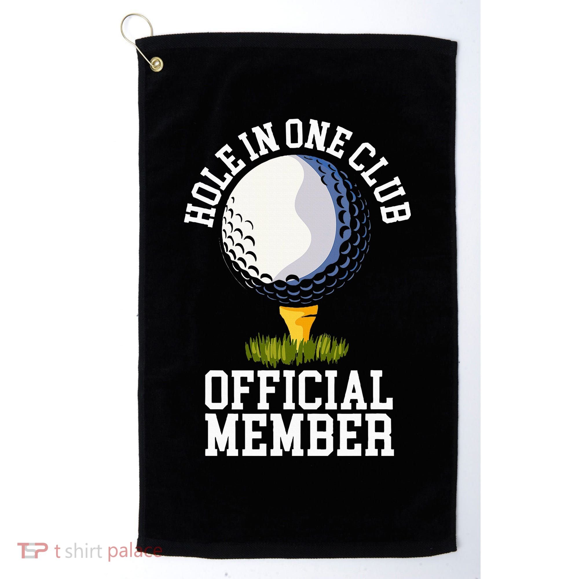 Hole In One Club Golf Club Golfer Hole In One Golf Towel