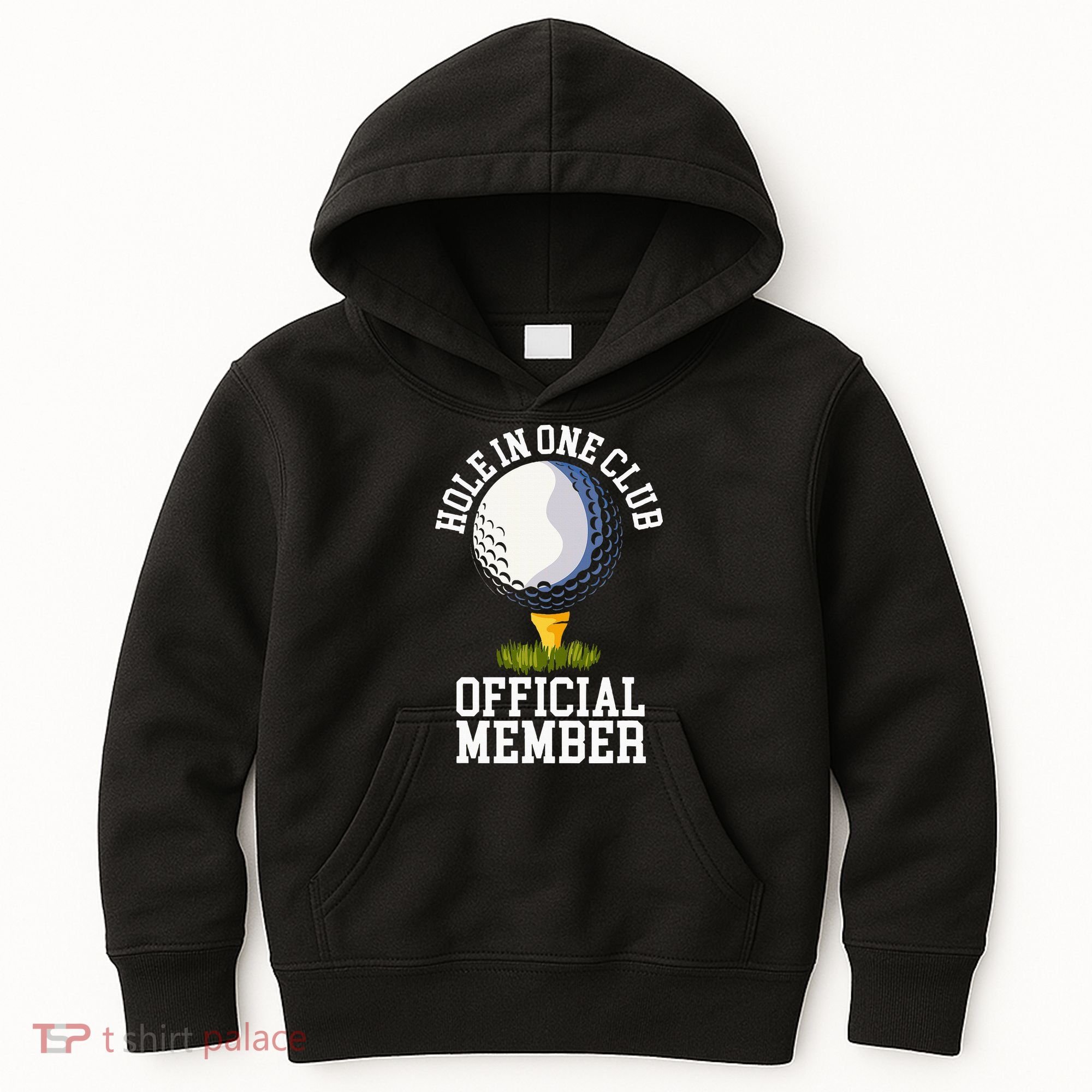 Hole In One Club Golf Club Golfer Hole In One Kids Hoodie
