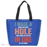 Hole In One Funny I Made A Bogey On Every Hole Golf Funny Gift Tote Bag thumb 0