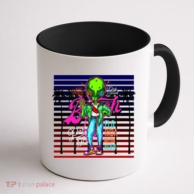 Hip Alien Coffee Mug back