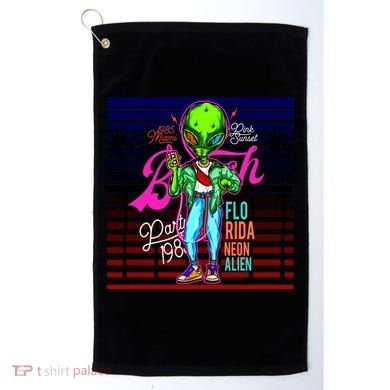 Hip Alien Golf Towel