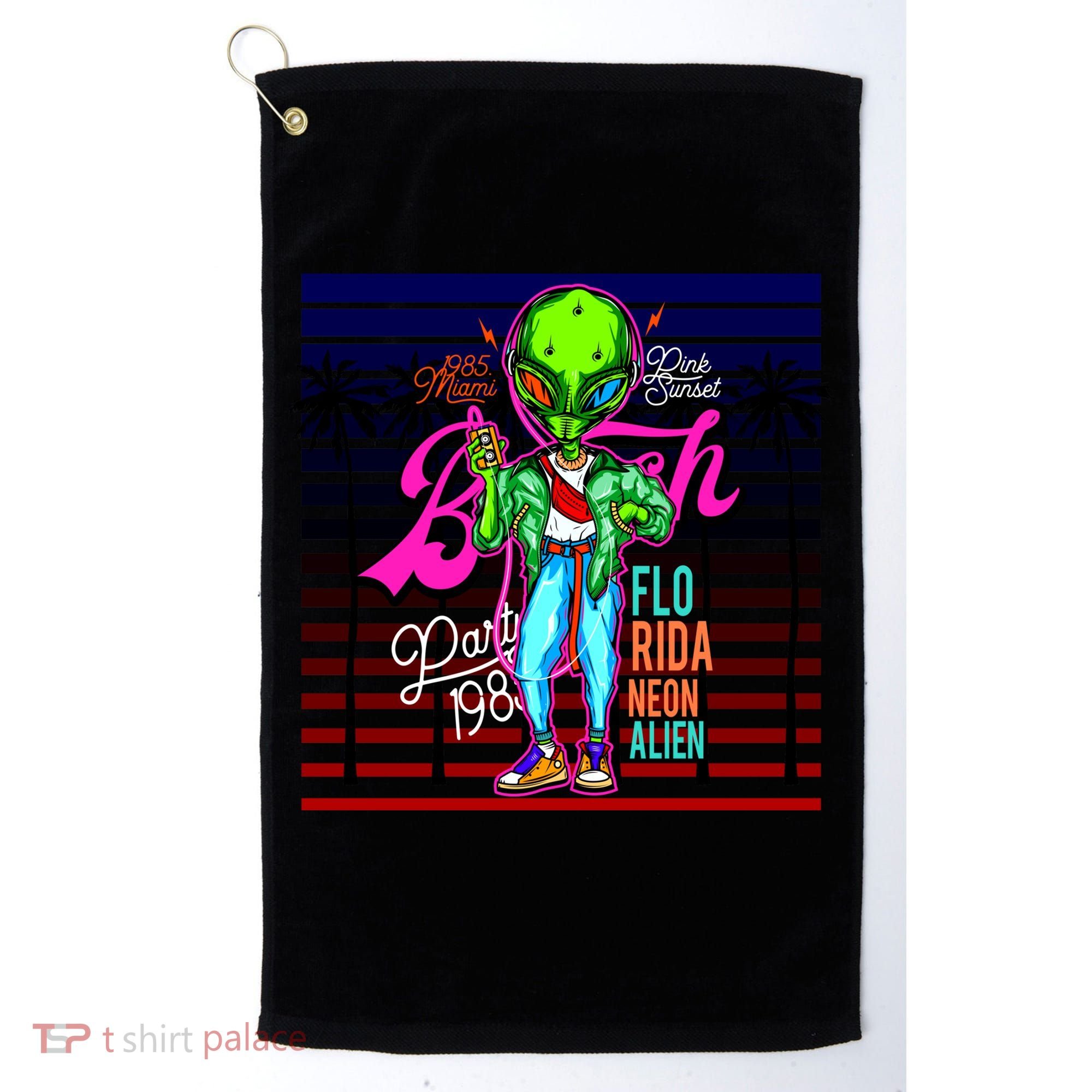 Hip Alien Golf Towel
