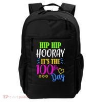HIP HIP Hooray Its The 100th Day Of School  Backpack thumb 0