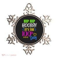 HIP HIP Hooray Its The 100th Day Of School  Ornament thumb 0