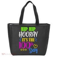 HIP HIP Hooray Its The 100th Day Of School  Tote Bag thumb 0