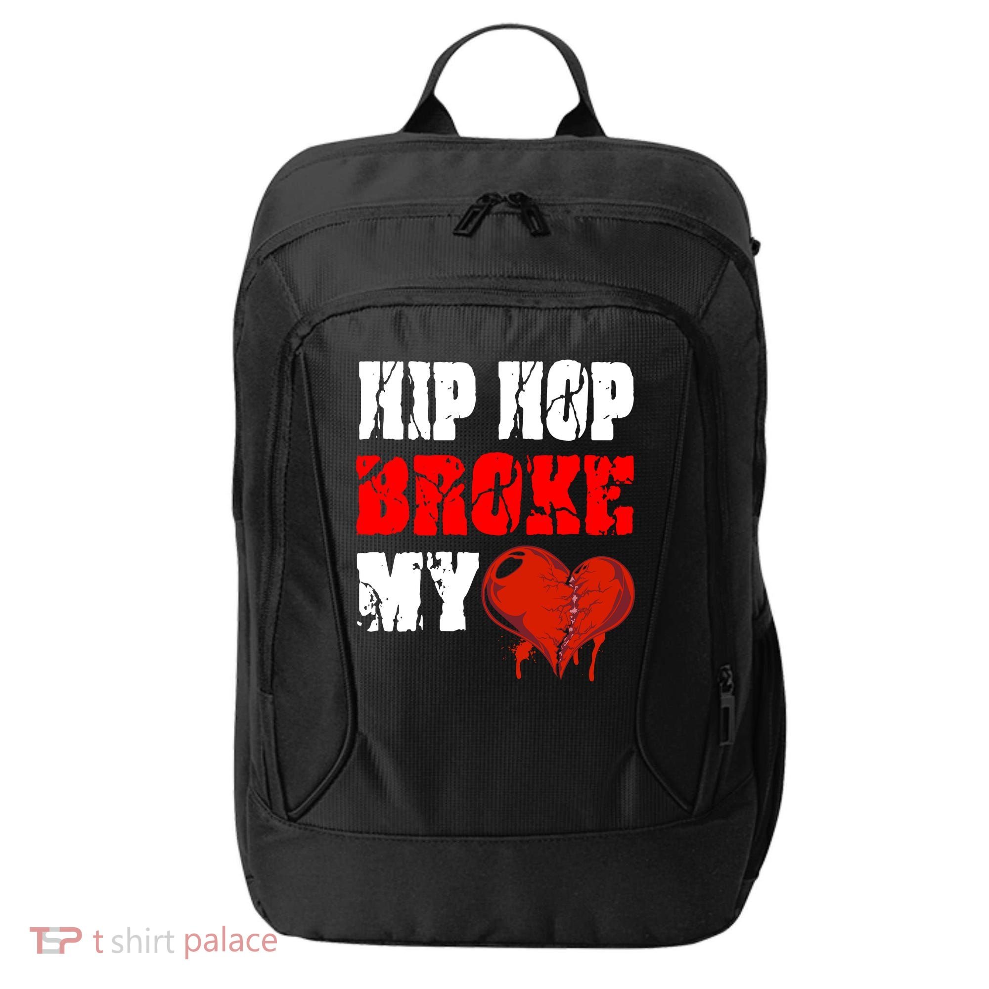 Hip Hop Broke My Heart City Backpack