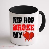 Hip Hop Broke My Heart Coffee Mug thumb 1