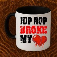 Hip Hop Broke My Heart Coffee Mug thumb 2