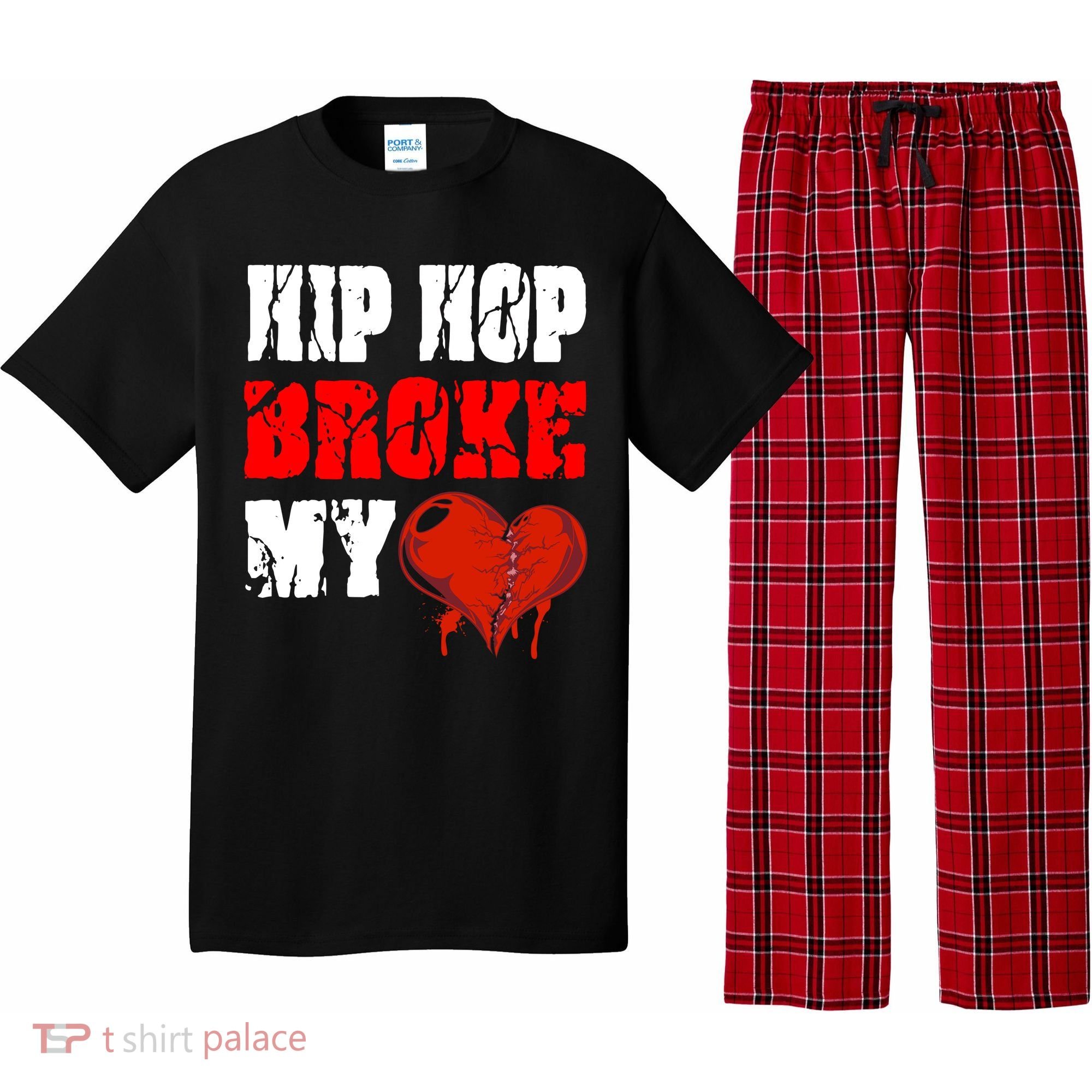 Hip Hop Broke My Heart Pajama Set