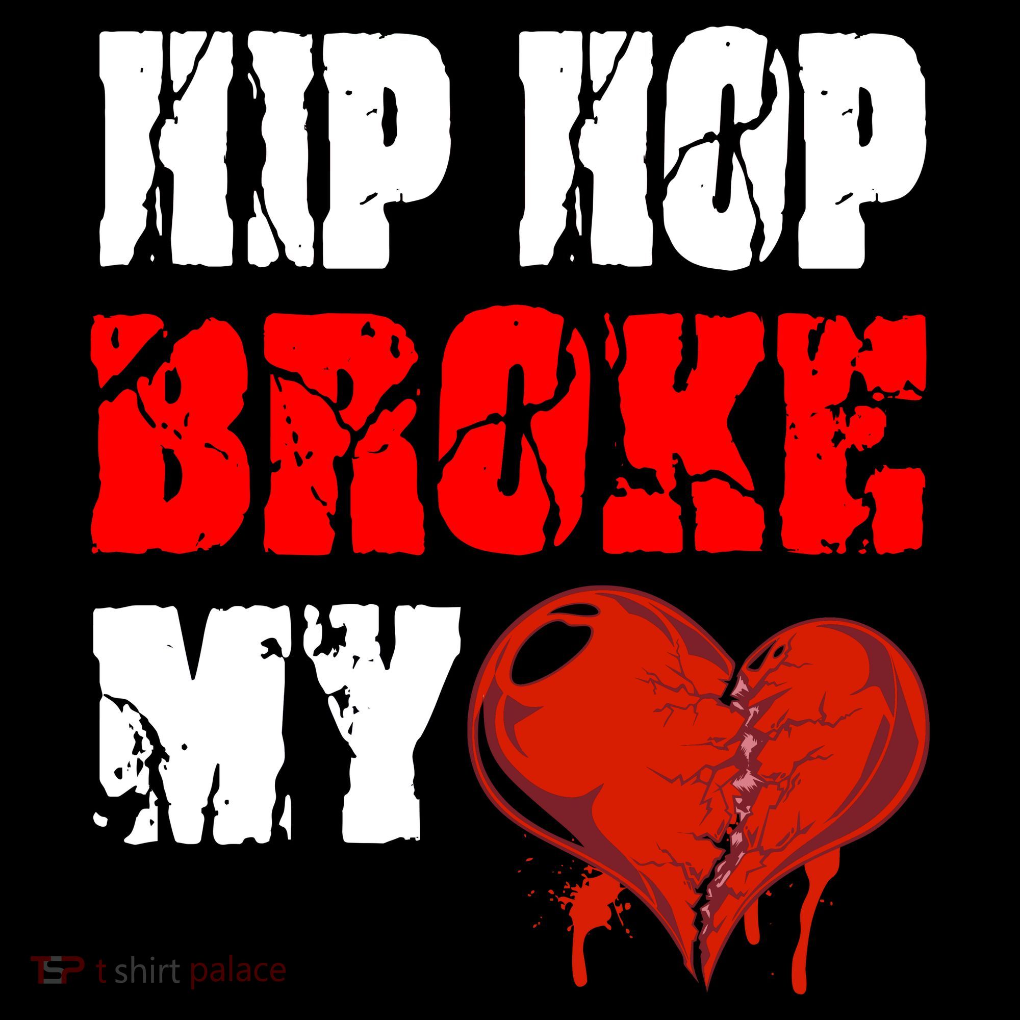 Hip Hop Broke My Heart Women's Hoodie