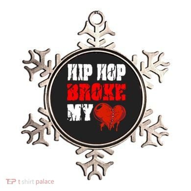 Hip Hop Broke My Heart Ornament