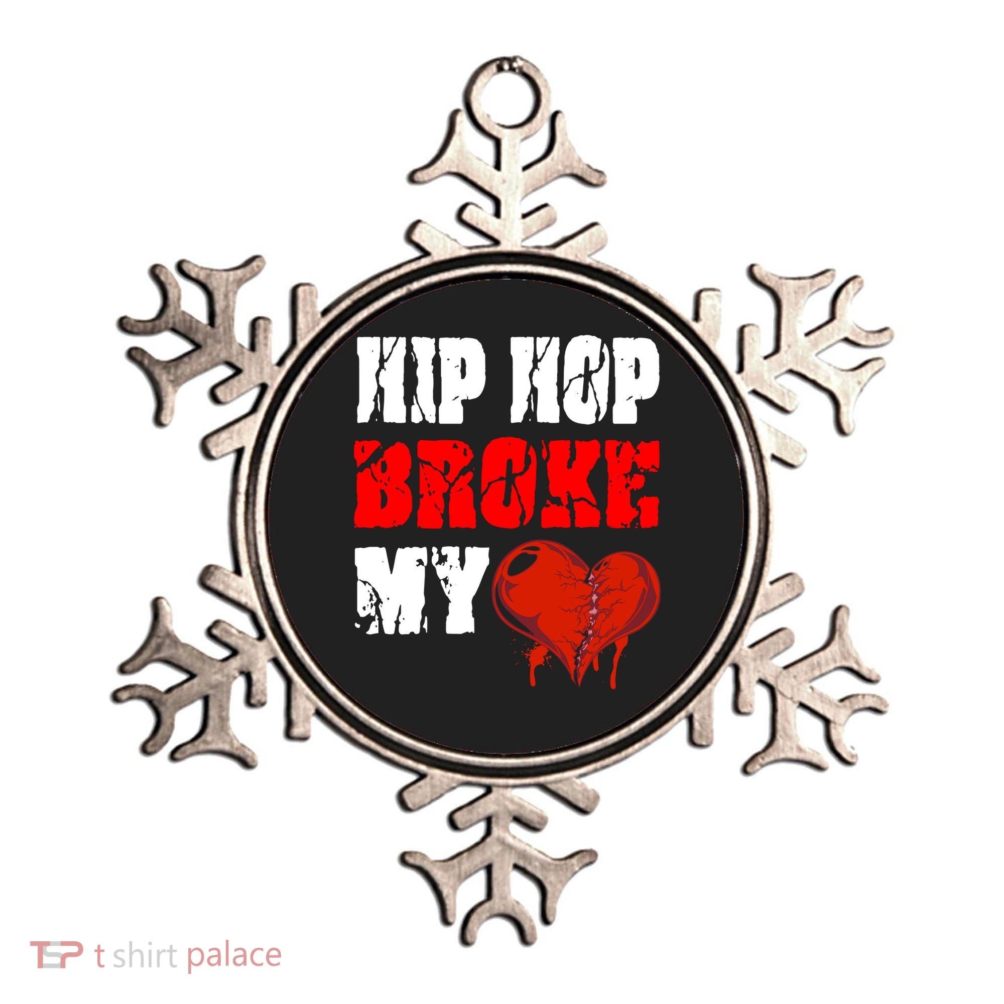 Hip Hop Broke My Heart Ornament