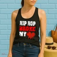 Hip Hop Broke My Heart Women's Tank Top thumb 2