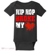 Hip Hop Broke My Heart Baby Bodysuit thumb 0