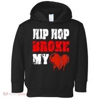 Hip Hop Broke My Heart Toddler Hoodie thumb 0