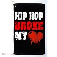 Hip Hop Broke My Heart Golf Towel thumb 0