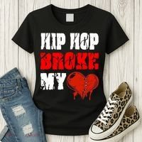 Hip Hop Broke My Heart Women's T-Shirt thumb 3