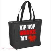 Hip Hop Broke My Heart Tote Bag thumb 2