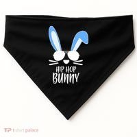 Hip Hop Bunny USA-Made Doggie Bandana thumb 0