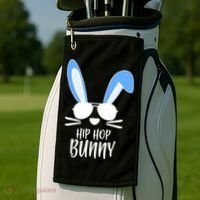 Hip Hop Bunny Golf Towel thumb 2