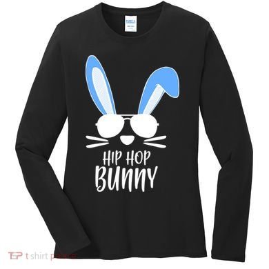 Hip Hop Bunny Women's Long Sleeve Shirt