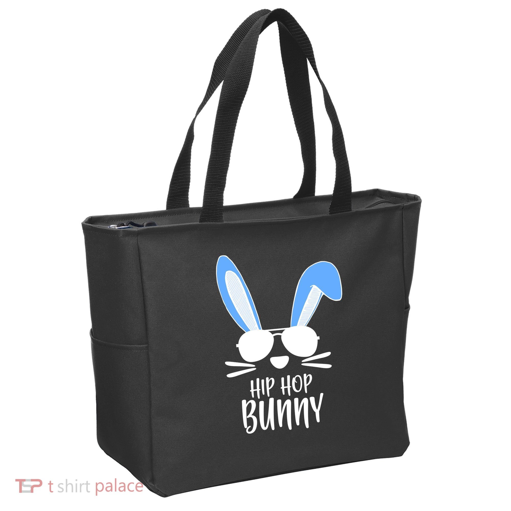 Hip Hop Bunny Tote Bag