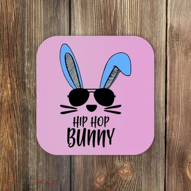 Hip Hop Bunny Coaster