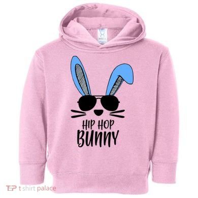 Hip Hop Bunny Toddler Hoodie