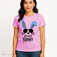 Hip Hop Bunny Women's T-Shirt thumb 4
