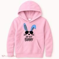 Hip Hop Bunny Kids Hoodie thumb 0