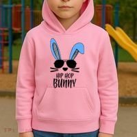 Hip Hop Bunny Kids Hoodie thumb 2