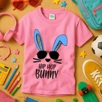 Hip Hop Bunny Kids T-Shirt thumb 3