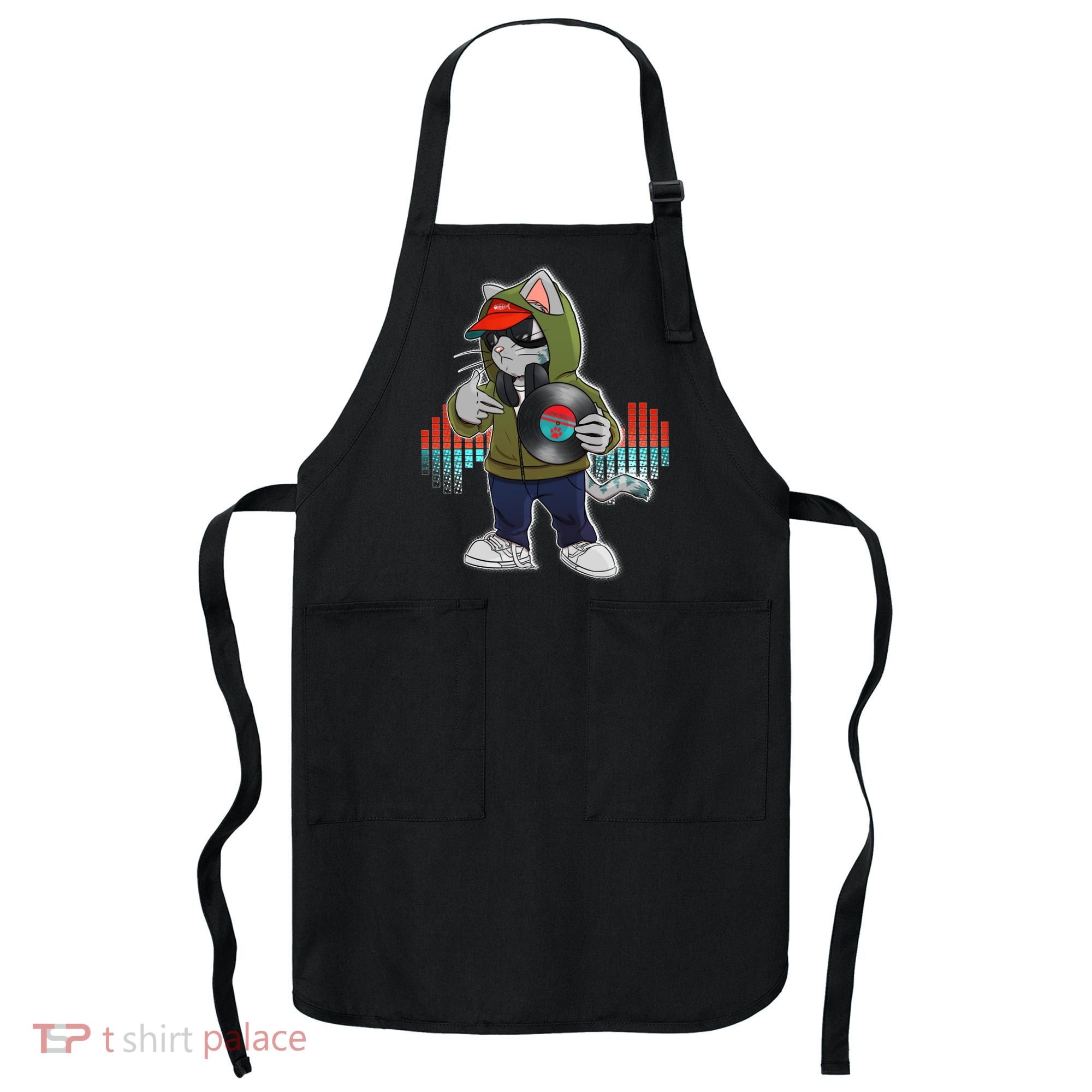 Hip Hop DJ Cat Catnip Records Apron
