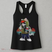 Hip Hop DJ Cat Catnip Records Women's Tank Top thumb 3