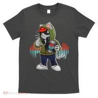 Hip Hop DJ Cat Catnip Records T-Shirt thumb 0