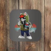 Hip Hop DJ Cat Catnip Records Coaster thumb 0