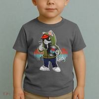 Hip Hop DJ Cat Catnip Records Toddler T-Shirt thumb 2
