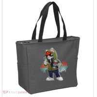 Hip Hop DJ Cat Catnip Records Tote Bag thumb 2