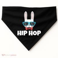Hip Hop Easter Bunny USA-Made Doggie Bandana thumb 0