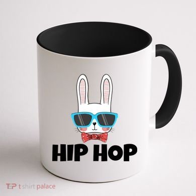 Hip Hop Easter Bunny Coffee Mug back