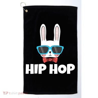 Hip Hop Easter Bunny Golf Towel