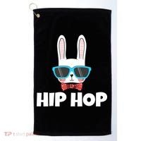 Hip Hop Easter Bunny Golf Towel thumb 0