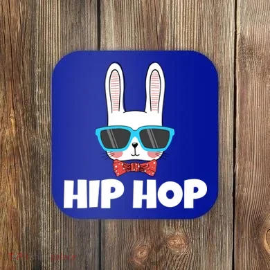 Hip Hop Easter Bunny Coaster