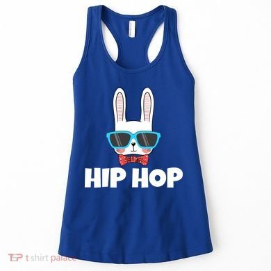 Hip Hop Easter Bunny Women's Tank Top