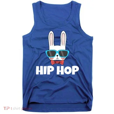 Hip Hop Easter Bunny Tank Top