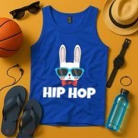 Hip Hop Easter Bunny Tank Top thumb 4