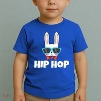 Hip Hop Easter Bunny Toddler T-Shirt thumb 2
