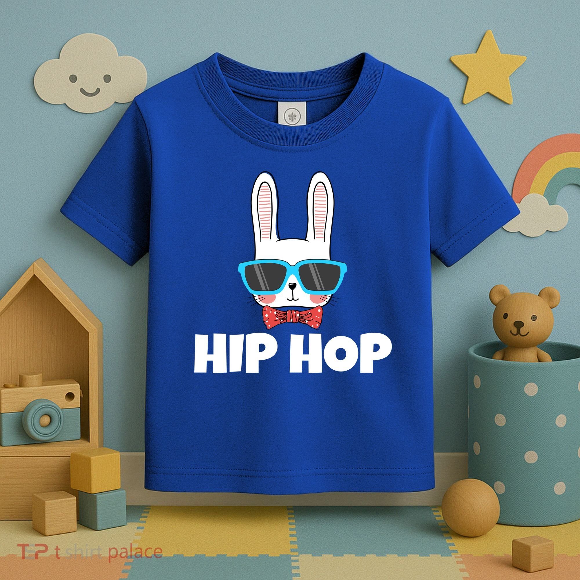 Hip Hop Easter Bunny Toddler T-Shirt
