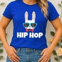 Hip Hop Easter Bunny Women's T-Shirt thumb 2