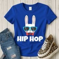 Hip Hop Easter Bunny Women's T-Shirt thumb 3